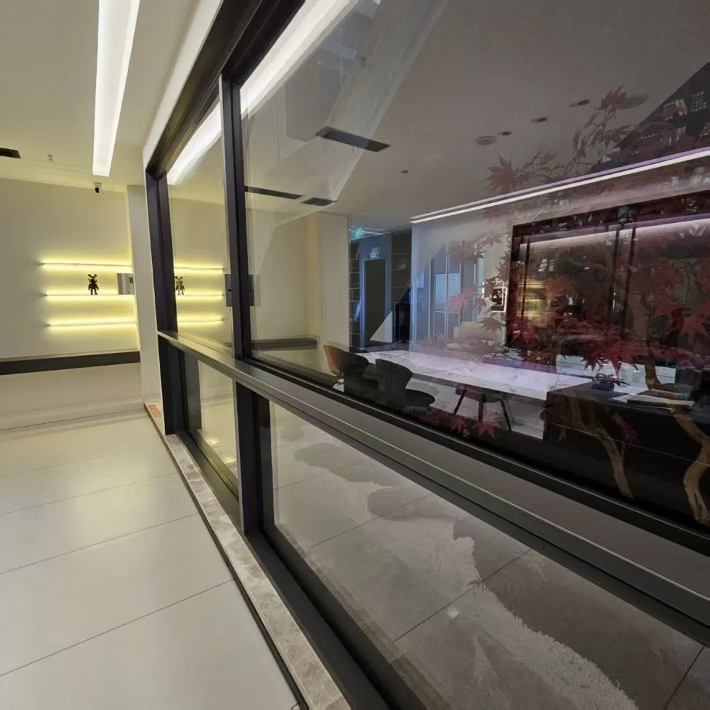 High-Quality Aluminum Aluminium Casement Sliding Glass Window Custom Size Available for Sunroom Installation