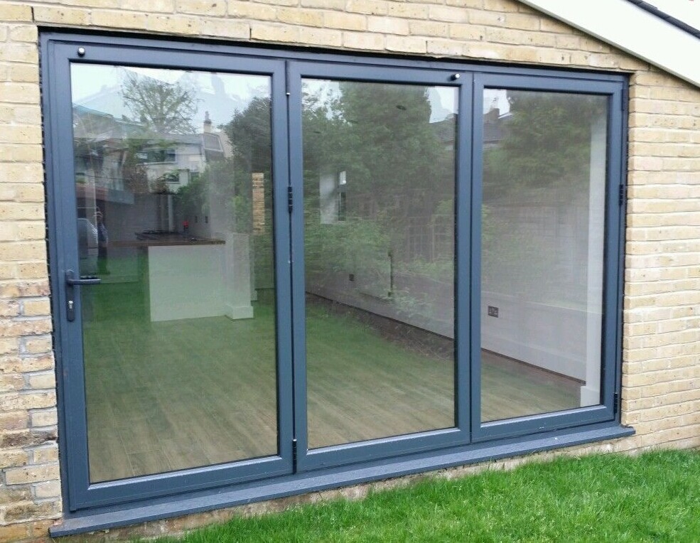 Topbright Strong Exterior Folding Door for Shopfront with Low E Glass