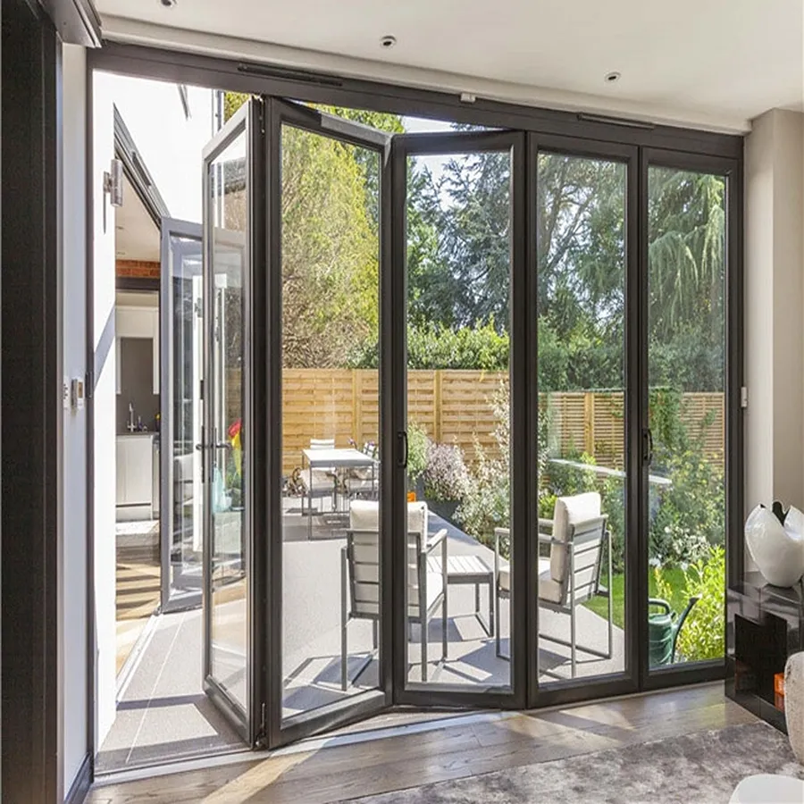 Aluminum Bi-Fold Door Details