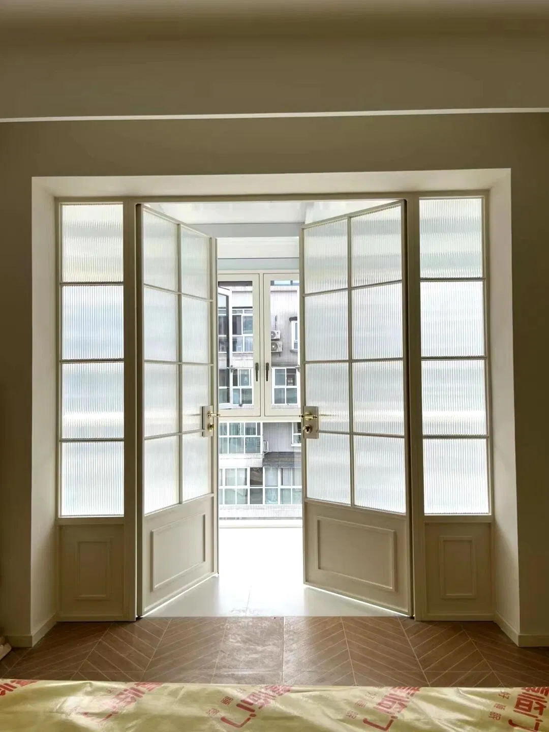 Opening Casement Door Design French Front Entry Aluminum Glass Casement Door