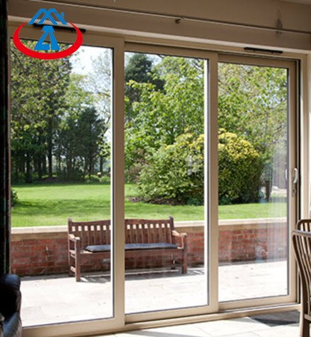 Powder Coating Manufacturer Aluminum Double Glass Custom Sliding Doors