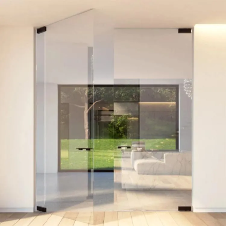 Glass Shopfront Doors Detail