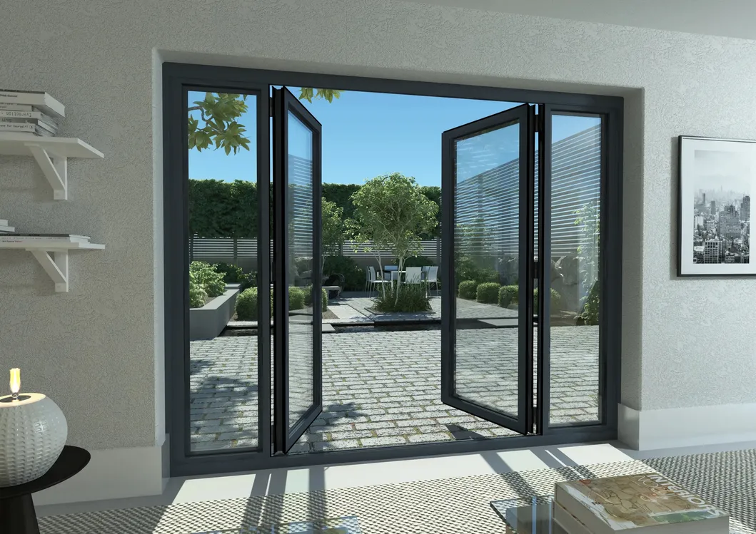 Aluminum Swing Door Detailed Photo