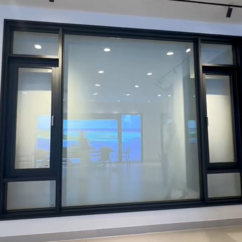 3mm High-Precision Thickened Profile Aluminium Glass Casement Doors and Windows