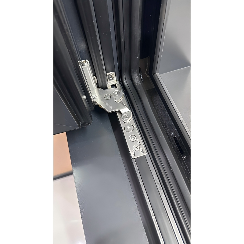 Stylish Thermal Break Aluminum Casement Windows with Stainless Steel Screens