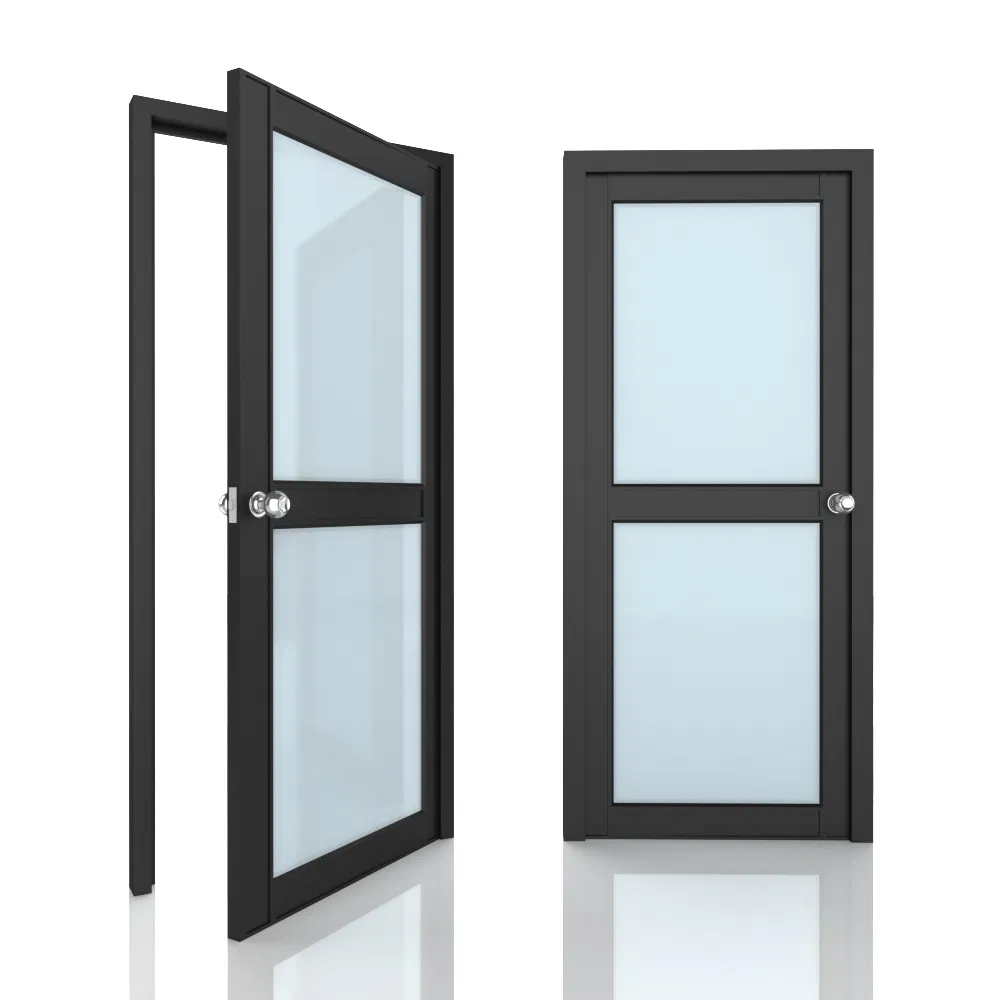 Metal Aluminum Window and Door Custom Sizes Inward Opening