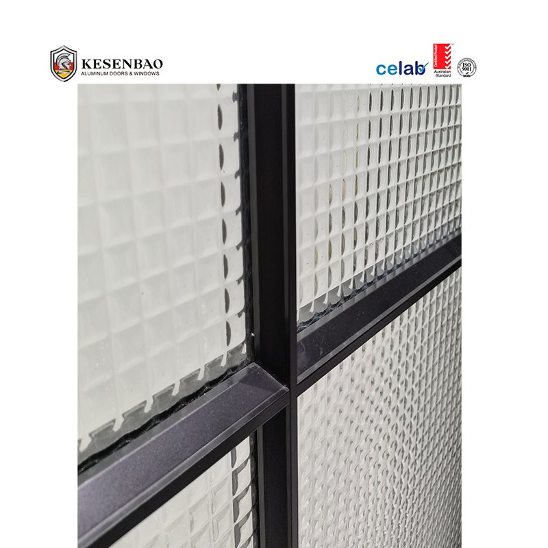 Commercial Kitchen Swinging Doors Thermal Break Aluminum Exterior French Doors Casement Door