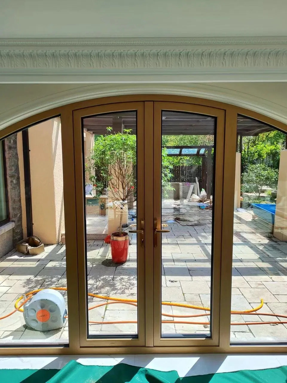 Thermal Break Aluminum Round Window with Custom Sizes Shapes for Architectural Design