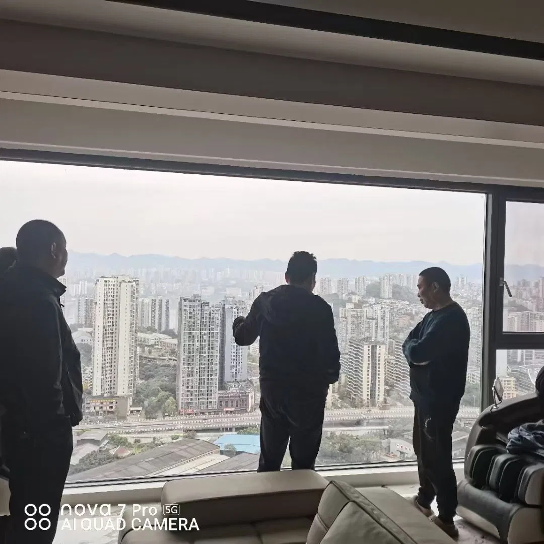 Elegant Large Size Windows with Aluminium for Luxury Appeal Soundproof Fixed Glass Picture Double Glazed Glass