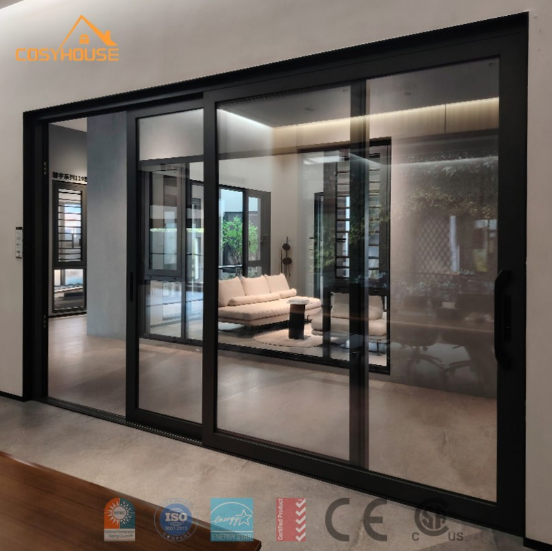 China Aluminum Casement Windows Factory with Custom Size and Color