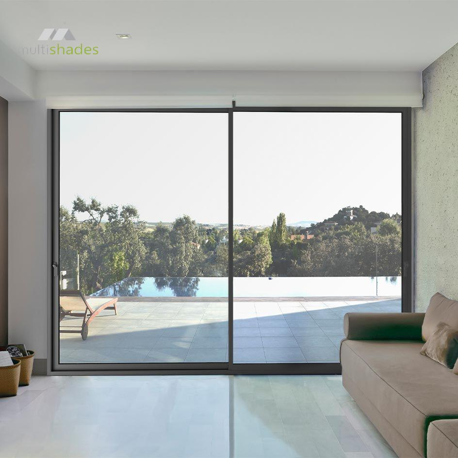 Minimalist Glass Aluminum Sliding Door American Narrow French Style Laminated Glass Customizable Design for Residential Commercial