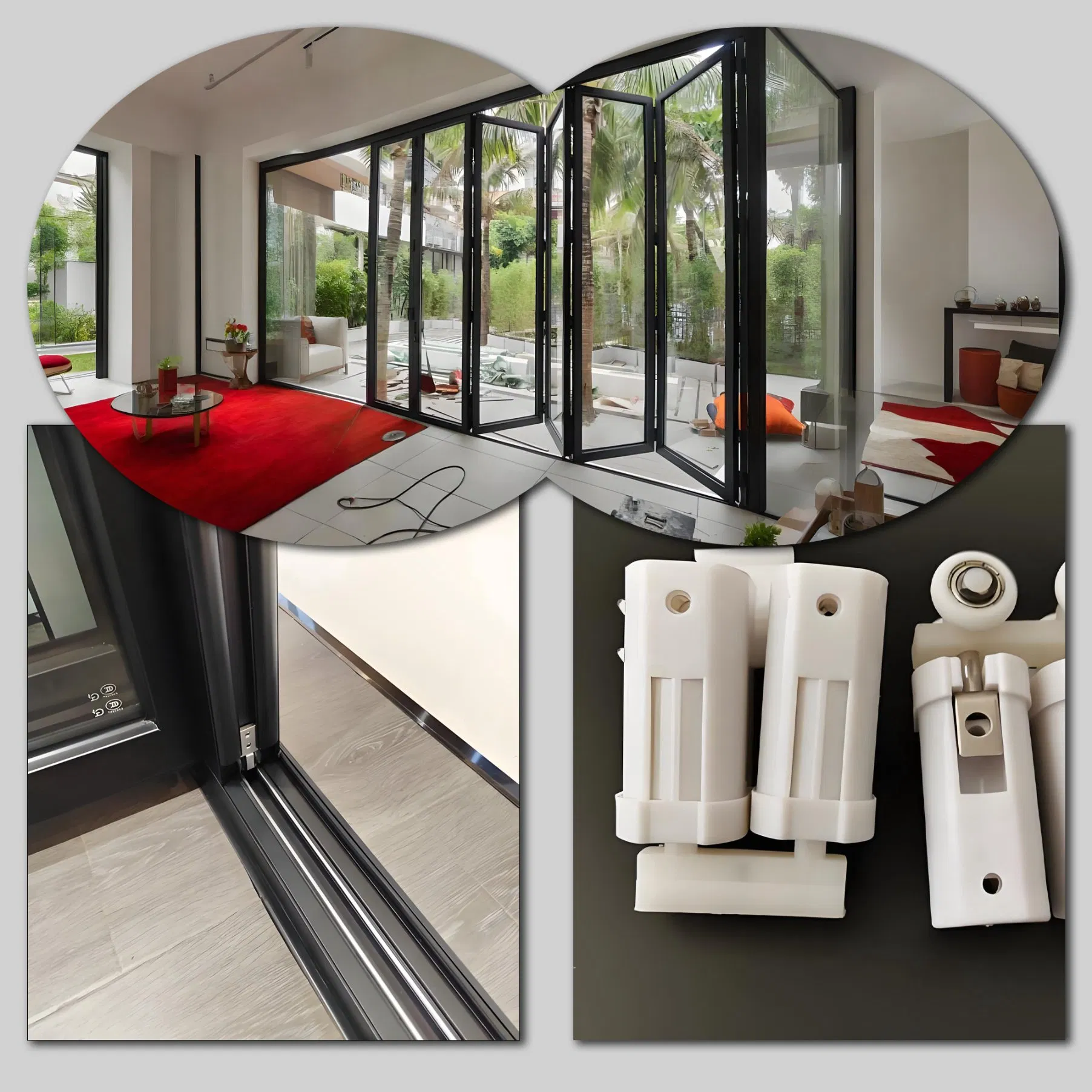 Premium Aluminum Alloy Folding Doors for Elegant Spaces