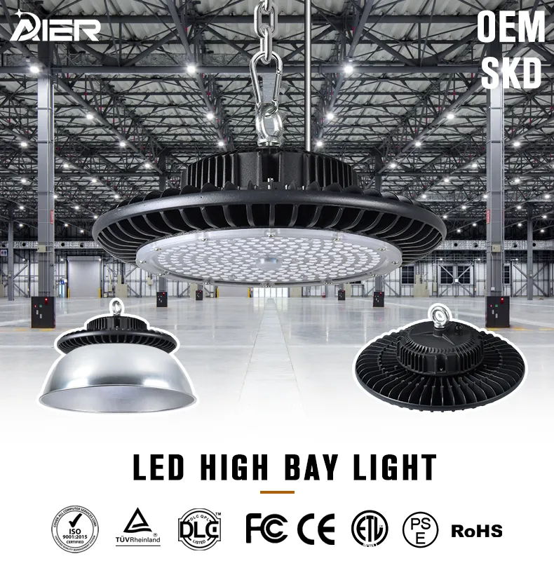 Durable Die-Cast Aluminum High Bay LED Lighting 1