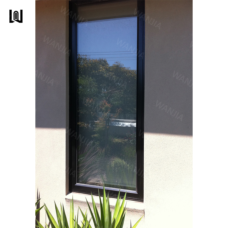 Wanjia Custom Hurricane Impact Modern Aluminum Fixed Double Glazing Picture Windows