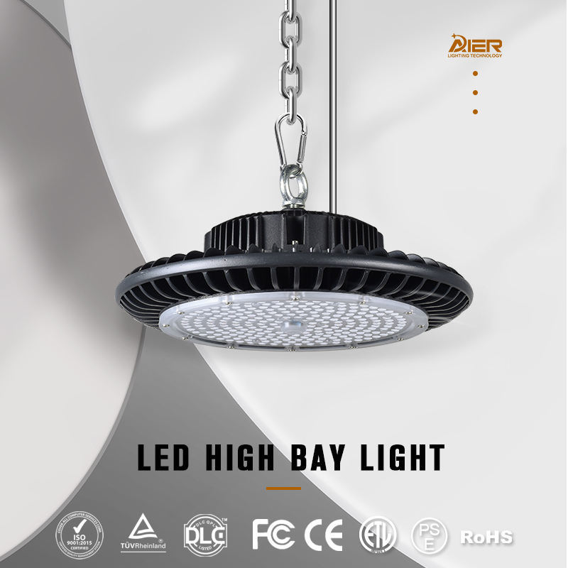 Durable Die-Cast Aluminum High Bay LED Lighting - 100W/150W/200W