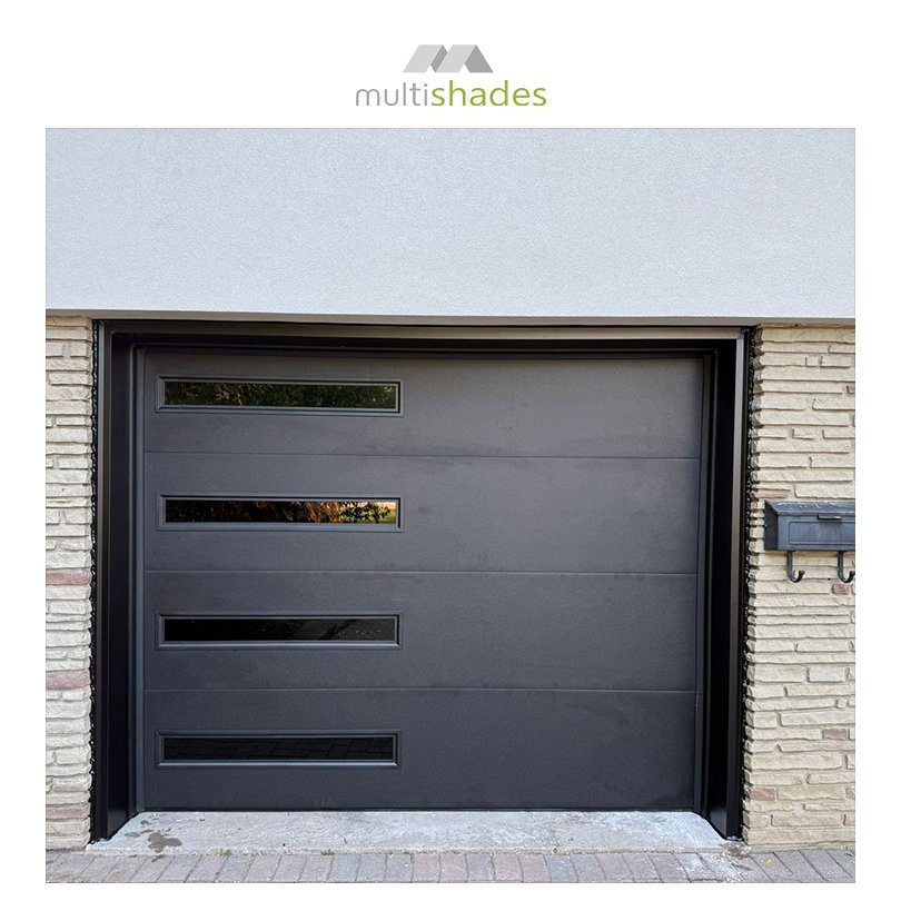 Grille Residential Vertical Sectional Garage Door Electrical Overhead Aluminum Panel Folding Automatic Luxury