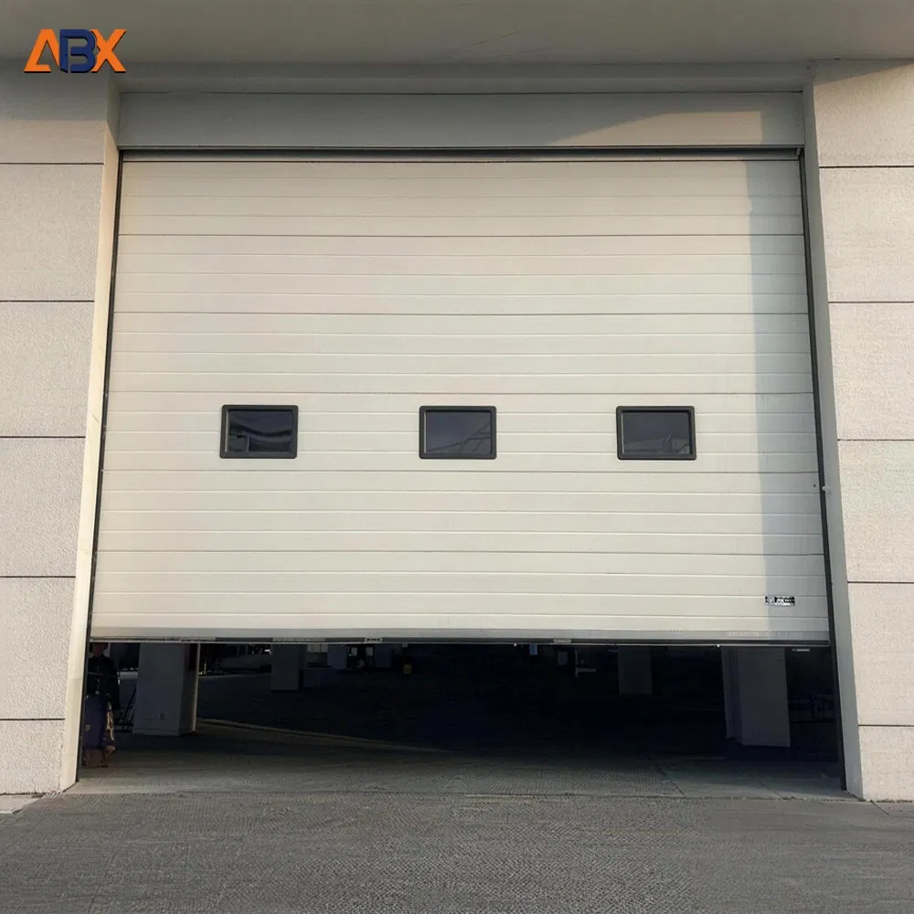 Corrosion Resistant Electric Aluminium Folding Insulated Sectional Garage Lift Door for Coastal Region and High Humidity Areas