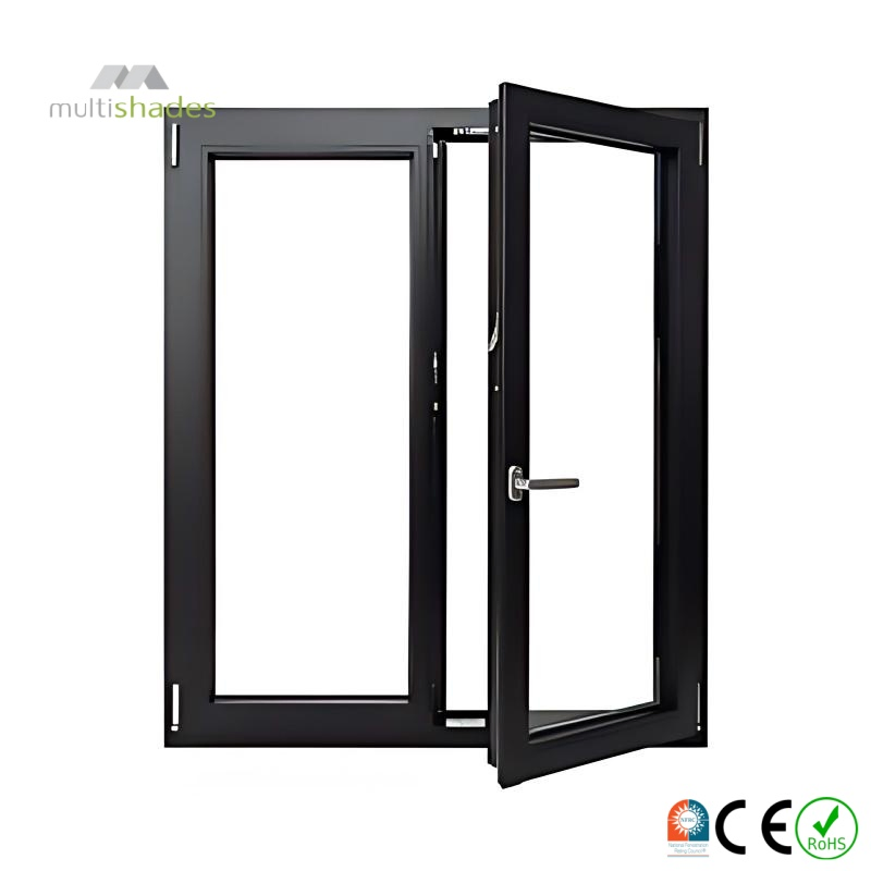 Certified Factory Price Wholesale Aluminium Casement Window Thermal Break Aluminum Profile Inward Opening Window