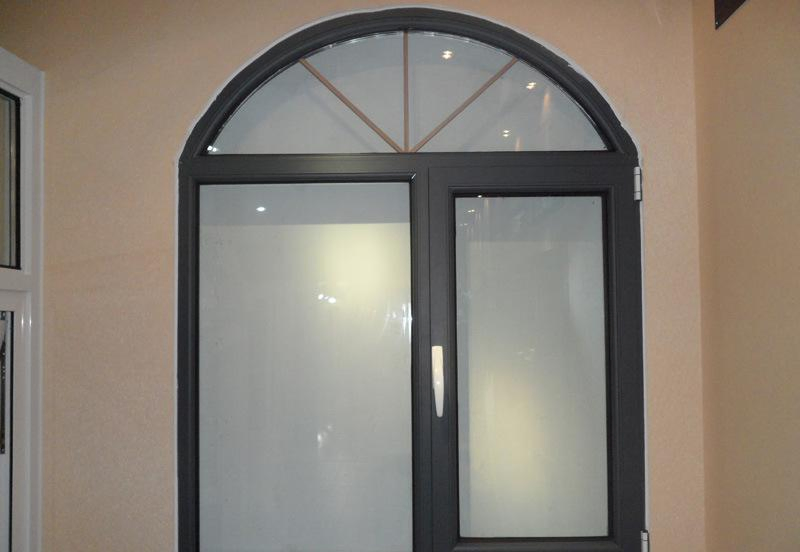 Australia Aluminium Windows for Tripple Glazed Glass with Black Color Fixed /Picture Window