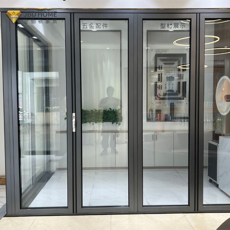 Premium Aluminum Accordion Folding Doors for Internal and External Use