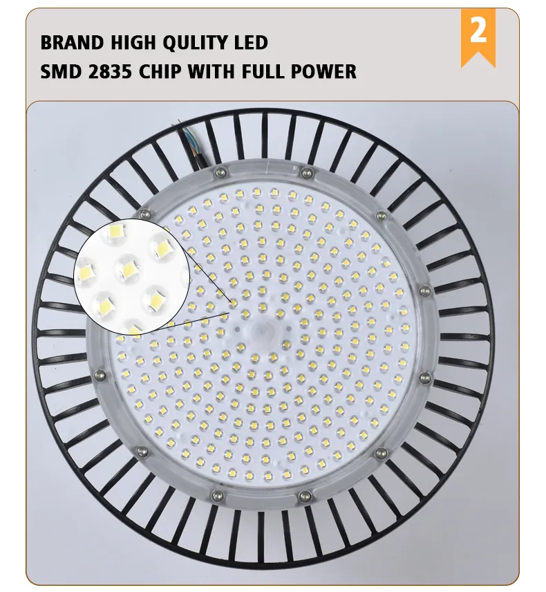 Durable Die-Cast Aluminum High Bay LED Lighting 3