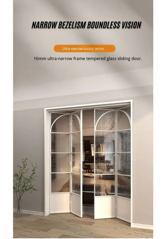 Aluminum Slim Profile Folding Door Parameters 3