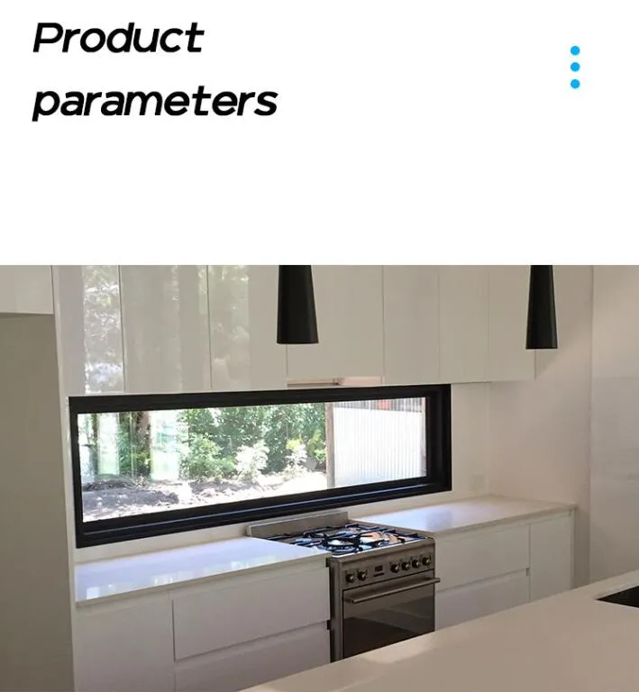 Custom Black Window Frame