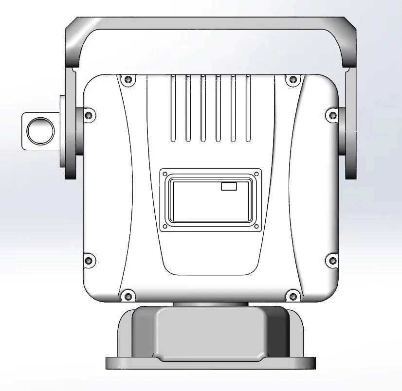 Small Intelligent PTZ Pan Tilt 1