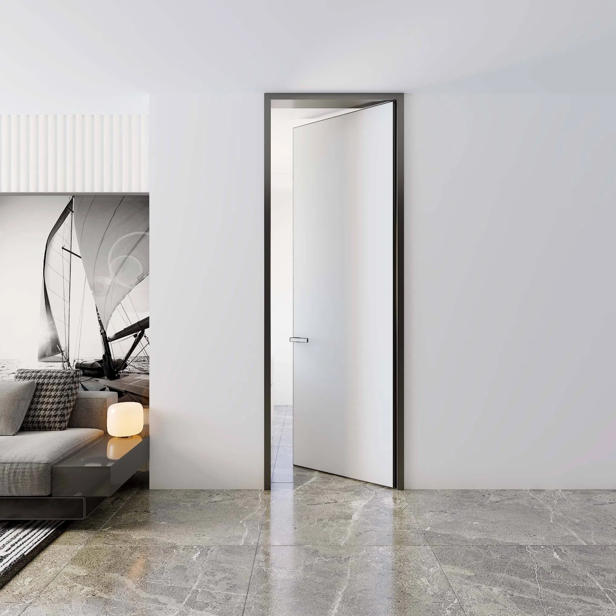 Manufacturers High Quality Casement Doors Wholesale Price Aluminum Glass Swing Door Toilet/ Bathroom Doors