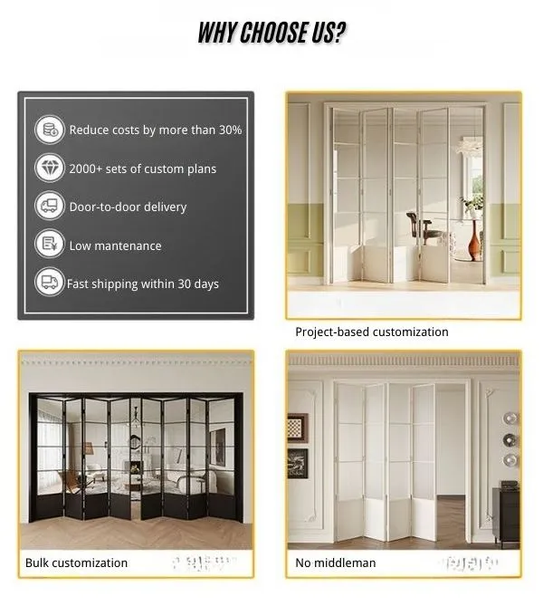 Aluminum Slim Profile Folding Door Parameters 1