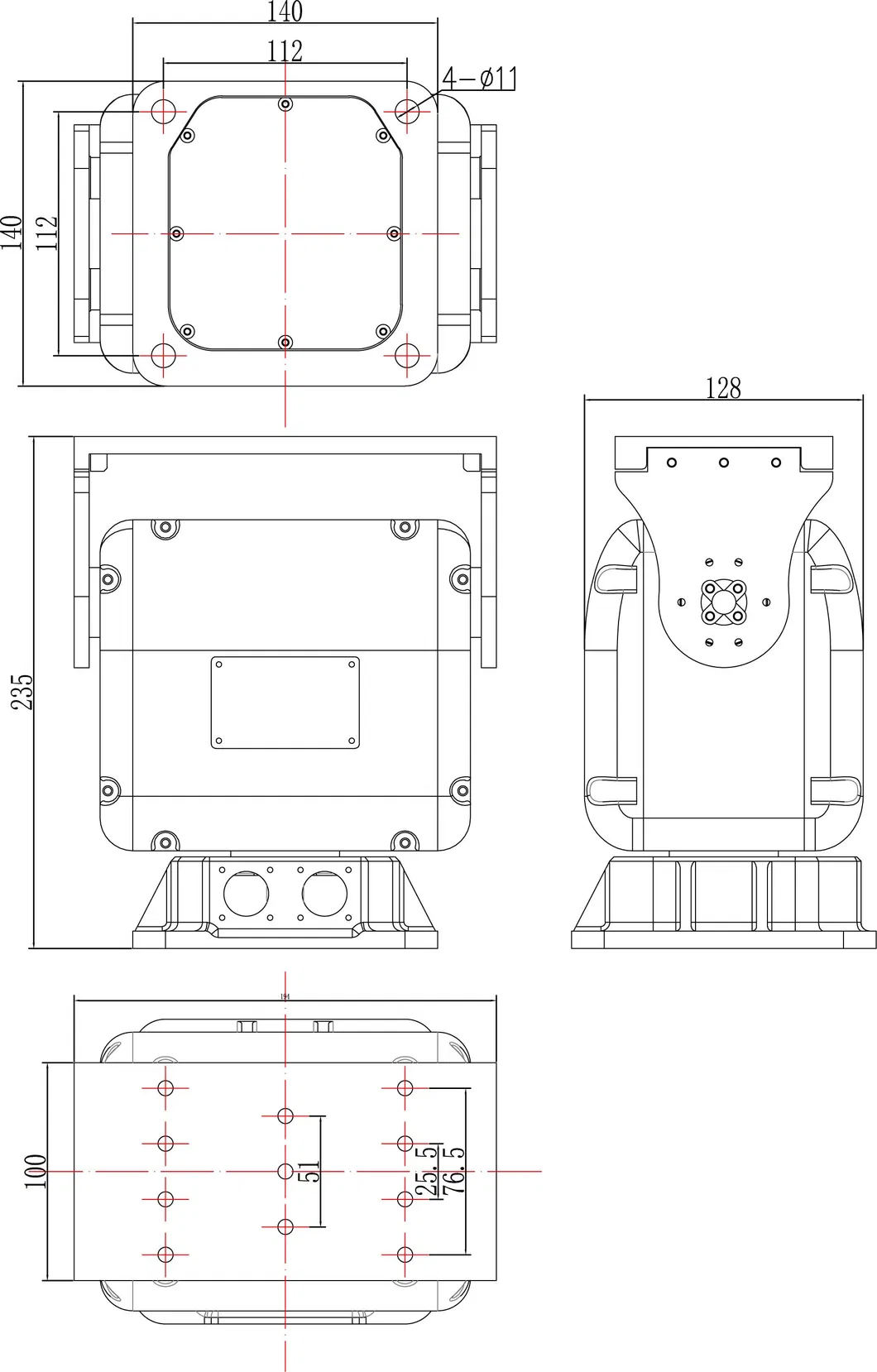 Product Dimensions and Load View