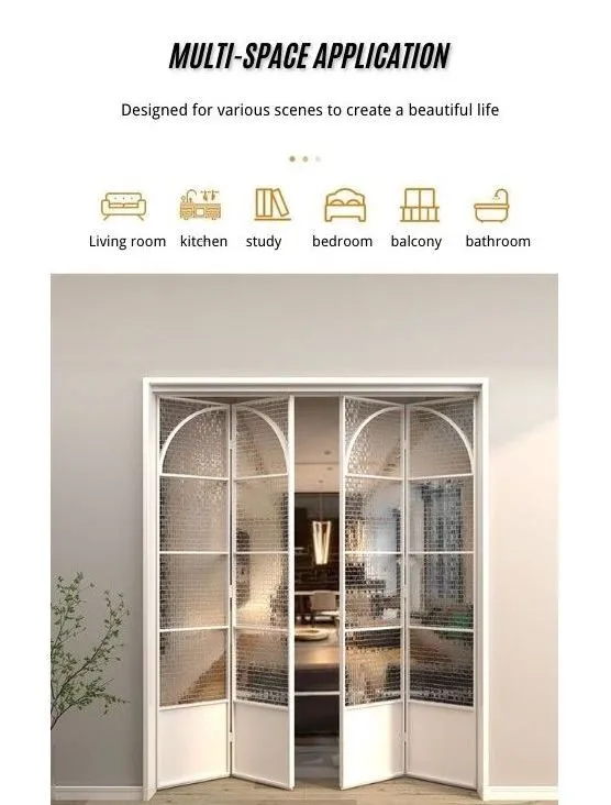 Aluminum Slim Profile Folding Door Parameters 2