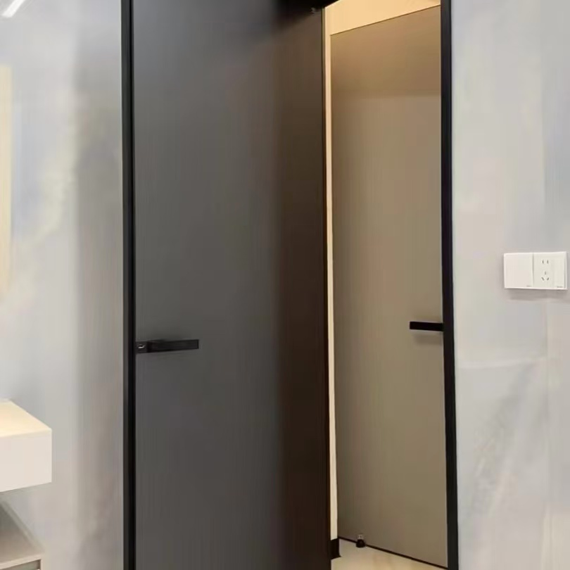 Custom Made Aluminum Swing Door with Powder Coated Profiles