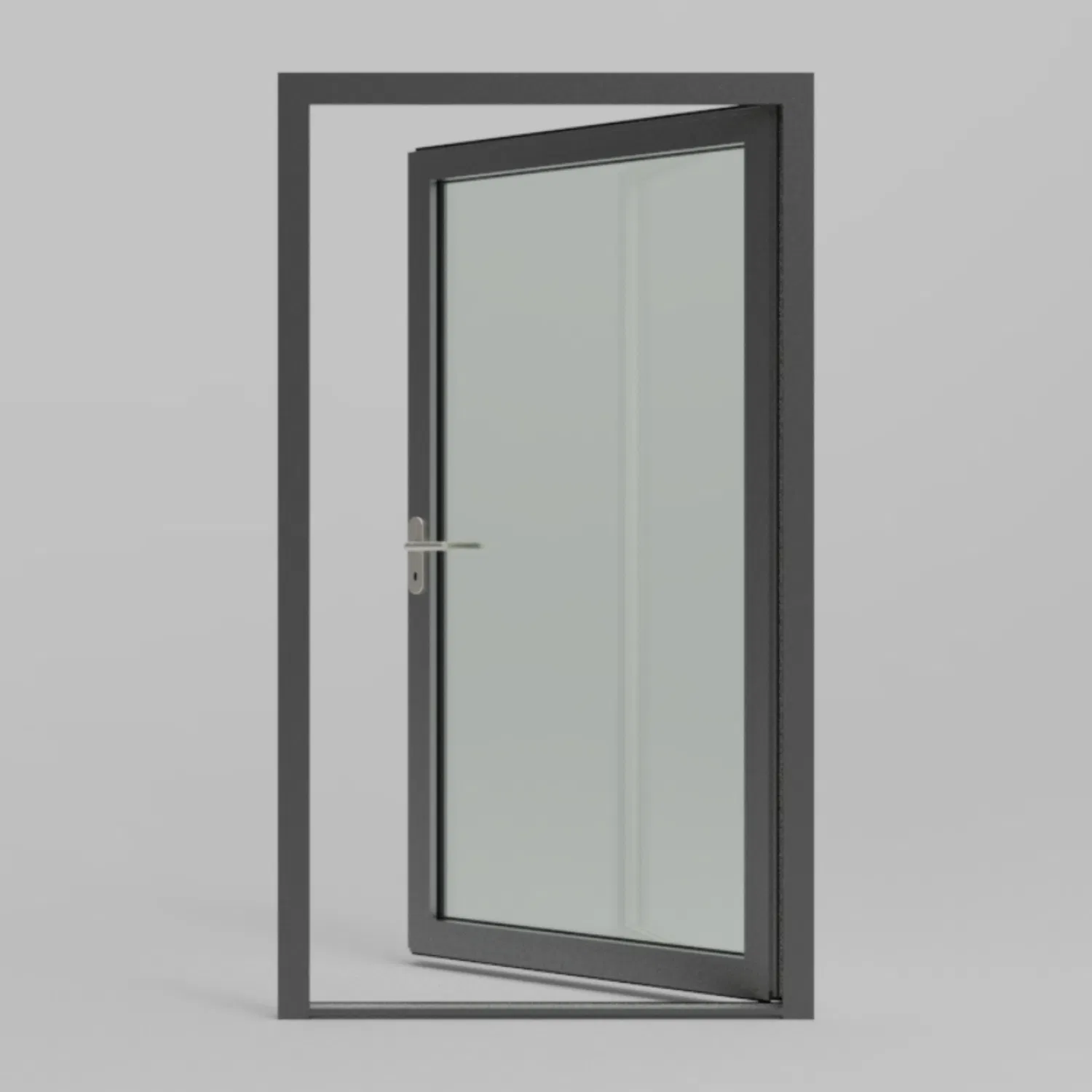 Storm-Proof Aluminum Door Rigorously Tested to Withstand 4500PA Wind Pressure in Extreme Weather Conditions