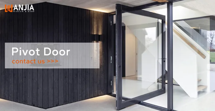 Modern House Design Entrance Patio Casement Door