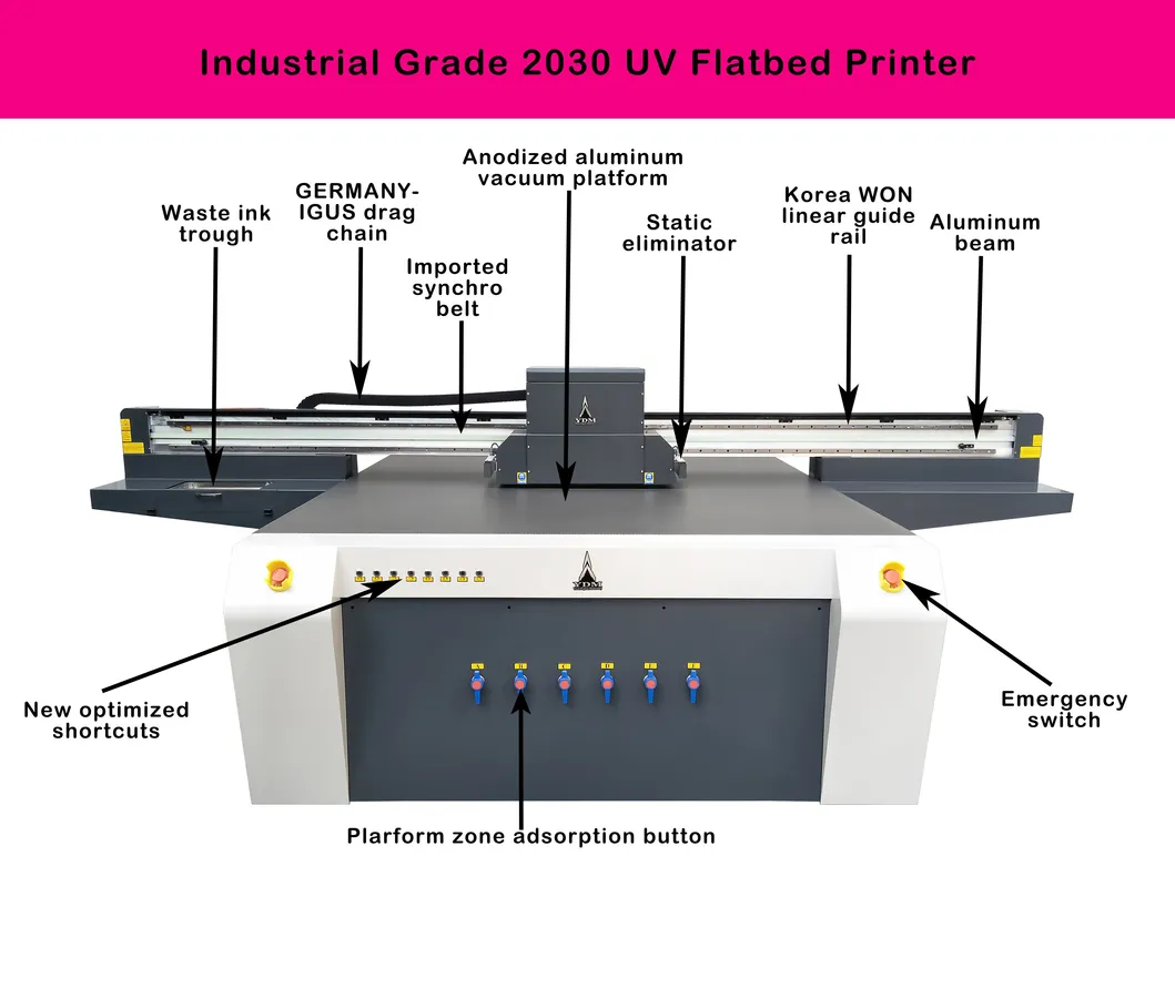 UV Flatbed Printer Showcase
