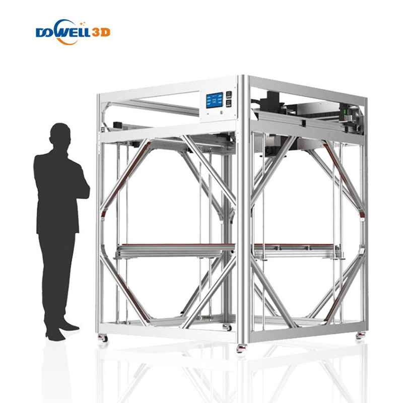 Dowell Dp-A1616-16 Fgf Thickened Frame Granular 3D Printer 1600mm Large Scale Fast Industrial Particle Impresora 3D Printing Machine