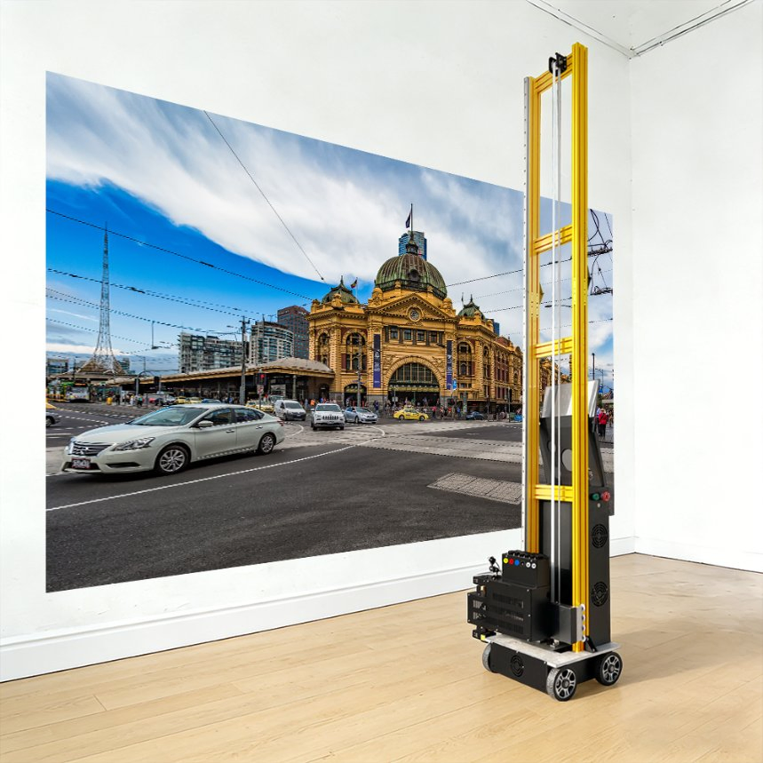 LC-A2 UV Custom Pattern Digital Commercial Wall Printer