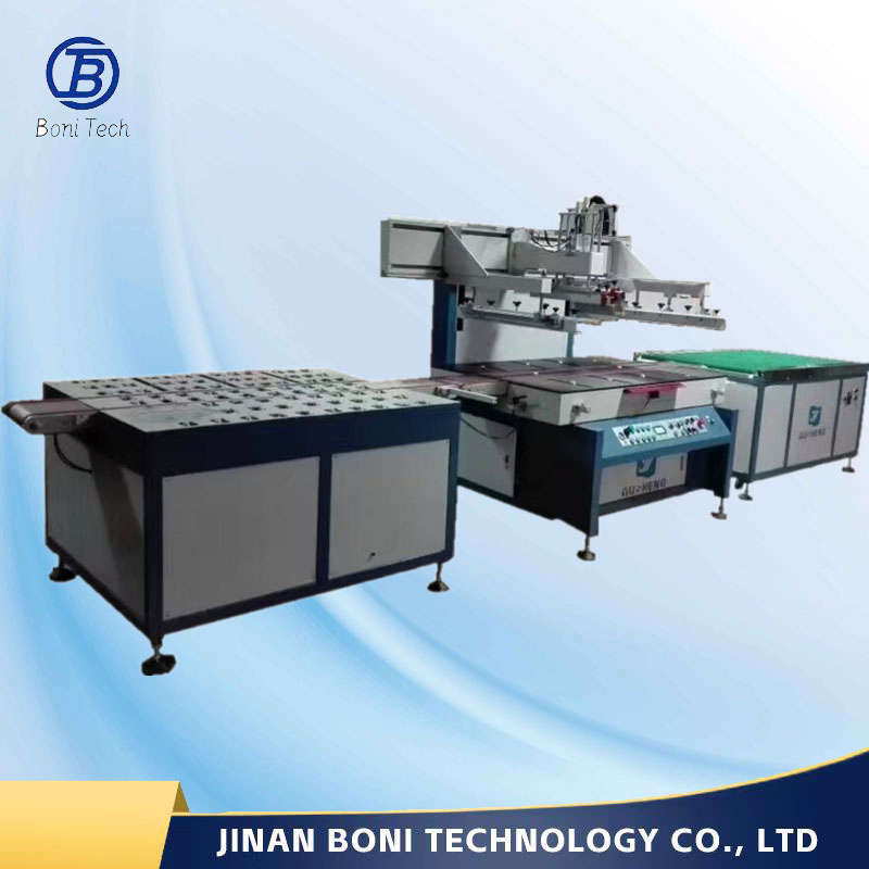 with Low Price Fully Automatic Screen Printing Machine for Art Glass, Hotel Glass, and Architectural Glass