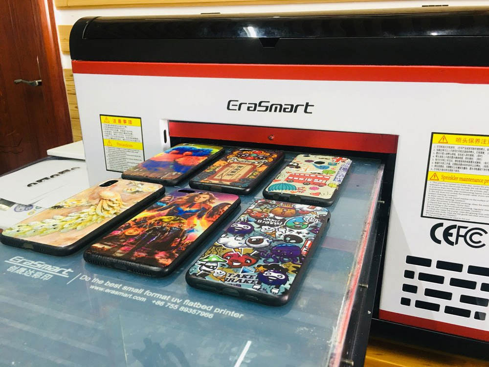 Factory Sale Inkjet Digital A3 Mini Desktop UV Printer for Phone Case, Glass, Bottle