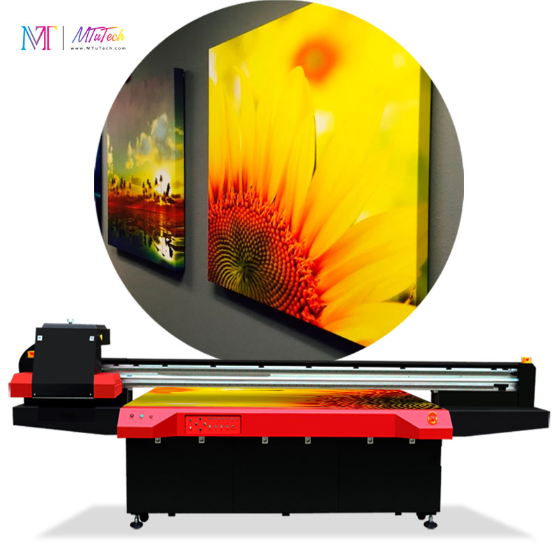 Multipurpose Large Format Digital Flatbed Inkjet UV Wood Ceramic Tile Printer