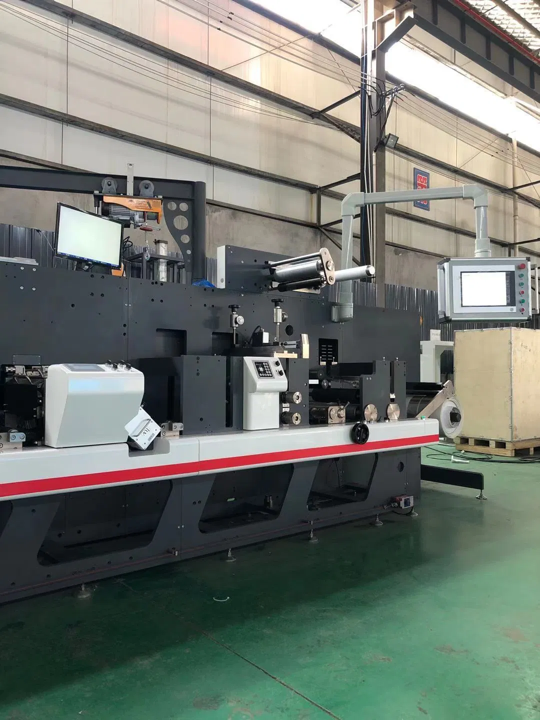 Great Efficiency Ceramic Anilox Roller Double Faced Digital Label Printing Machine