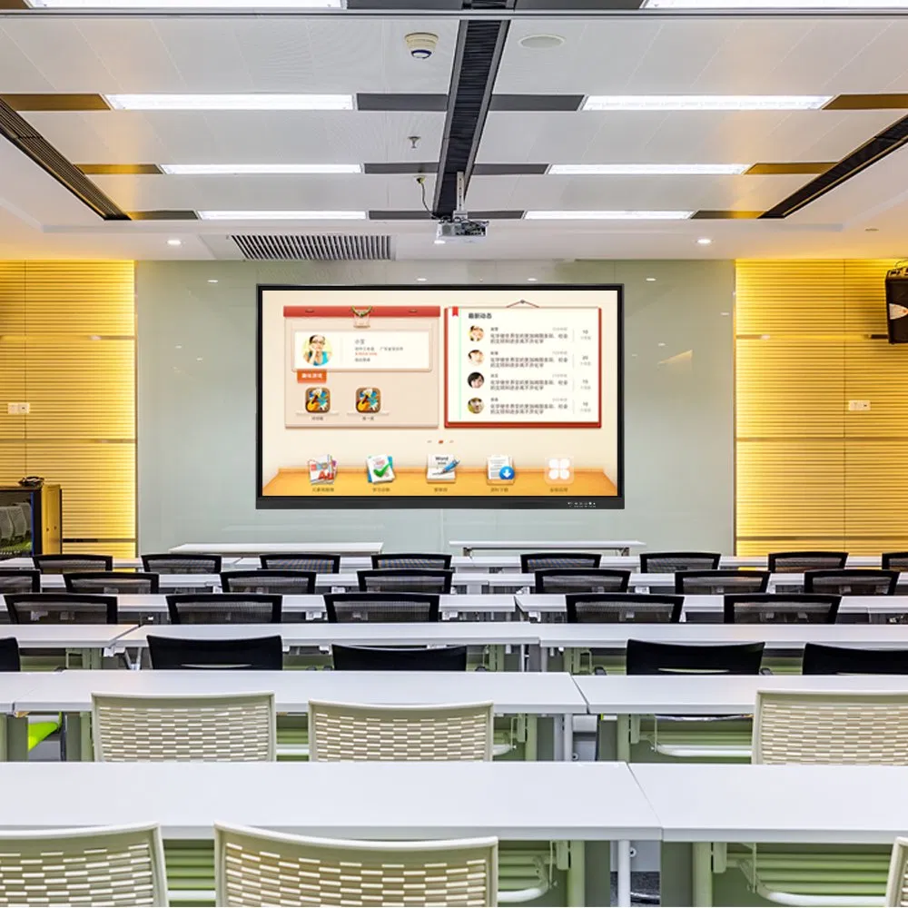 60 Inch Movable Interactive LCD Touch Screen Monitor LCD Touch Display Interactive White Board