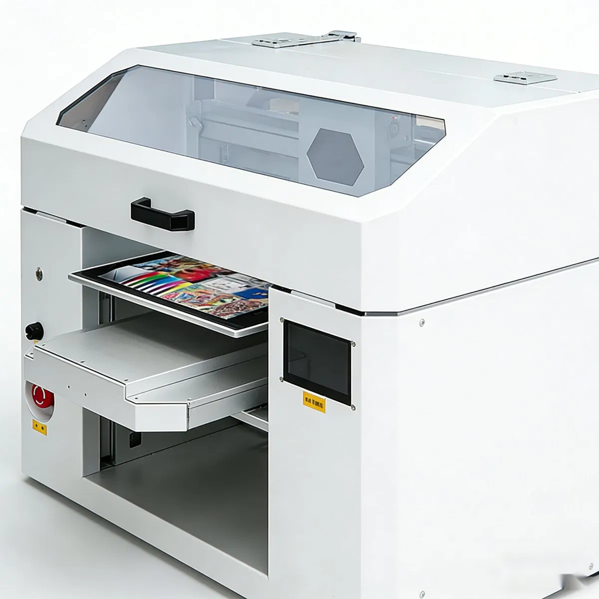 Wide Application A1 UV XP600 CCD Camera Rotary 6090 UV Inkjet Printer on Water Bottle Ceramic Tile