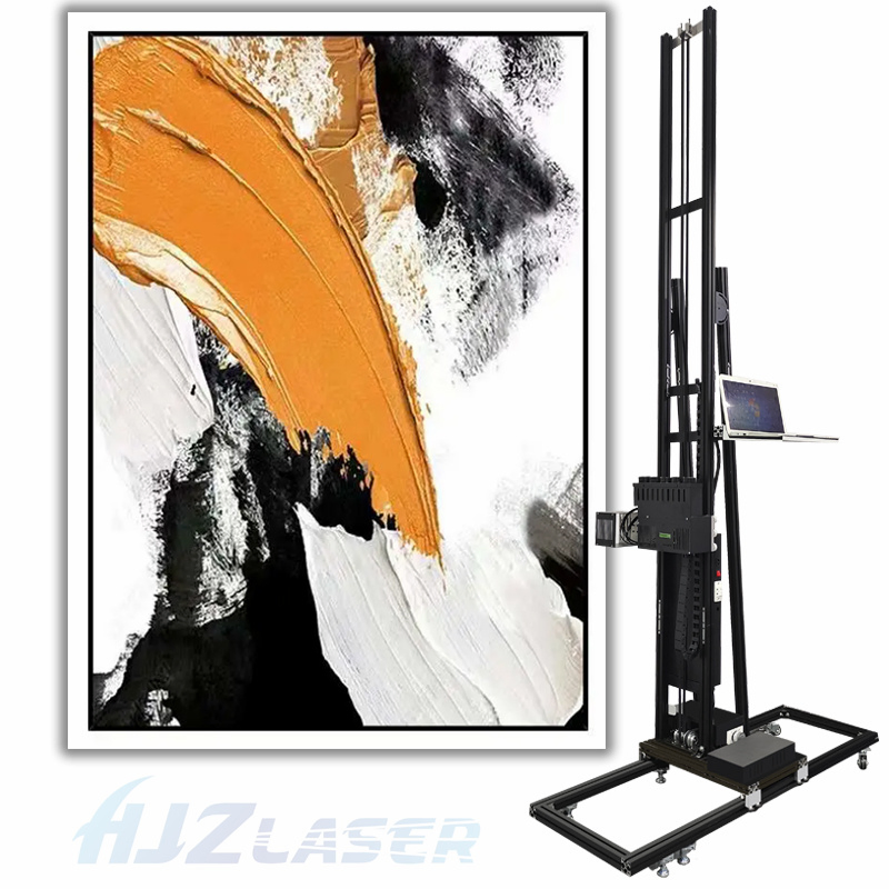 3D Automatic Wall Printer Inkjet Mural Printing Machine (Wall Glass Wood Ceramic) Decoration