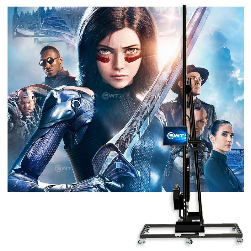 3D Vertical Mural UV Wall Inkjet Printer Wall and Floor 2 in 1 Printer for Ceramic Tile Provided Automatic 70 UV Ink Multi Color