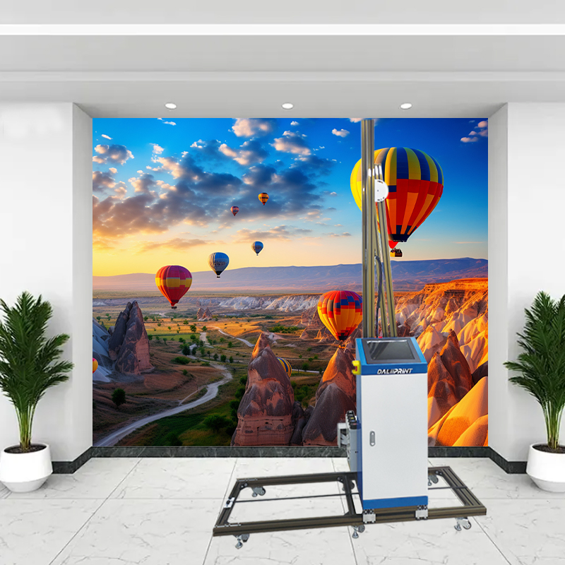 Glass Wood Ceramic Metal Indoor 3D 5D Art Wall Decor Mural Inkjet Printer Portable Printing Painting Machines