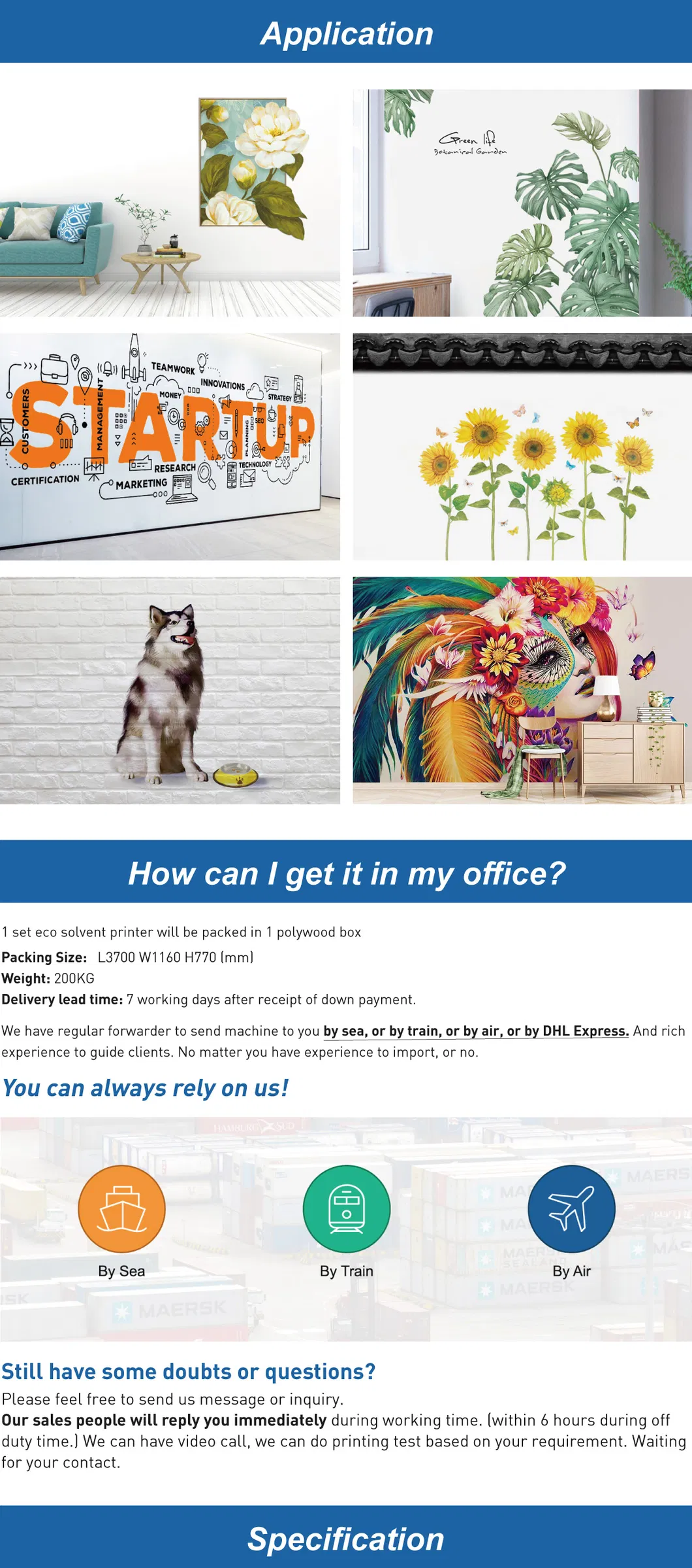 Printing Capabilities