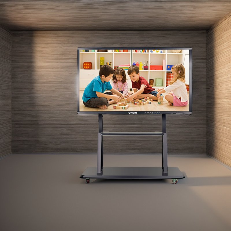 Sleek White Tempered Glass Board for Contemporary Workspaces