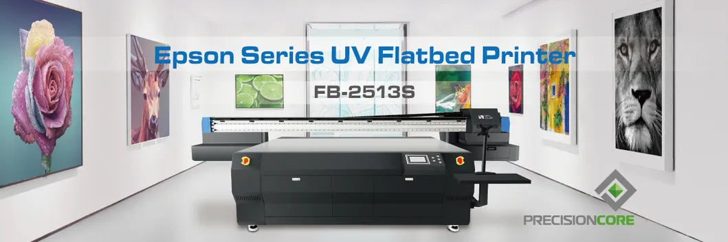 High Resolution UV Flatbed Printer